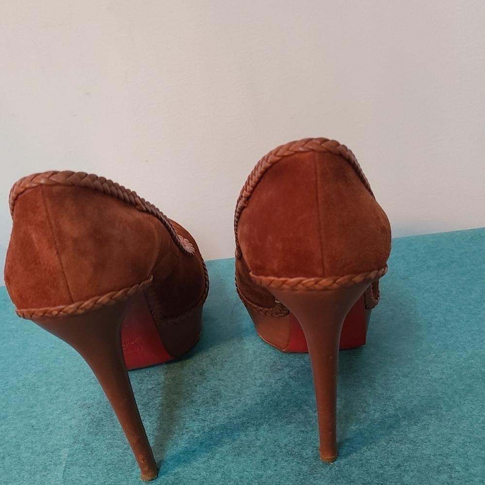 Christian Louboutin Braided Platforms - Picture 9 of 15